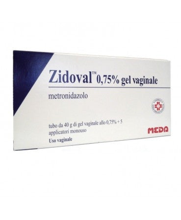 Zidoval* Gel Vaginale 40g 0,75%+5 Applicatori