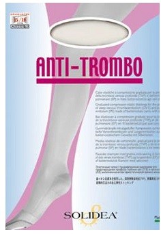 Solidea By Calzificio Pinelli Antitrombo Calza Bianco Medium
