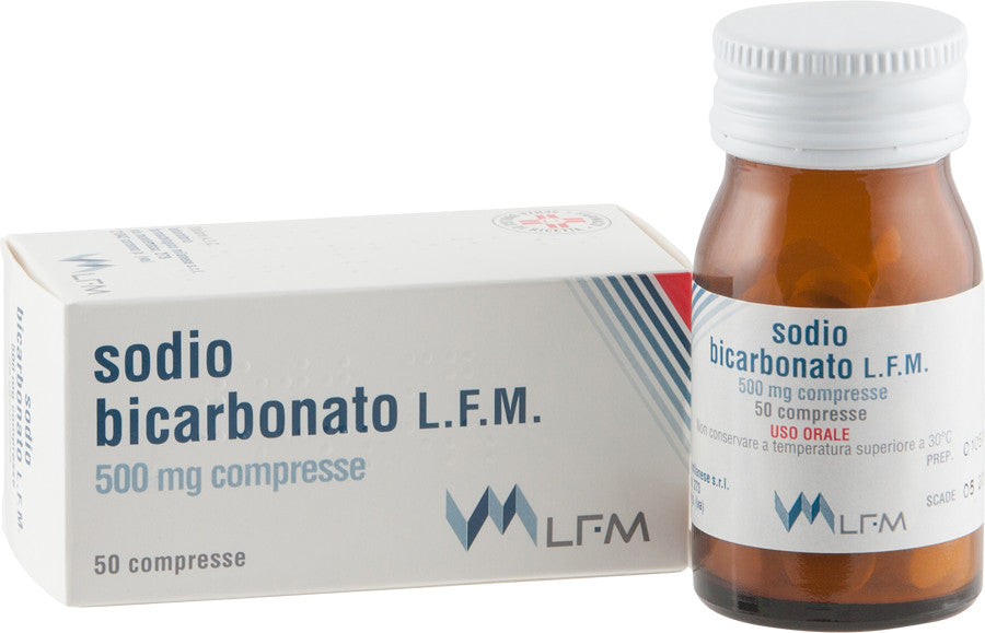 Sodio Bicarbonato* 50 Compresse 500mg