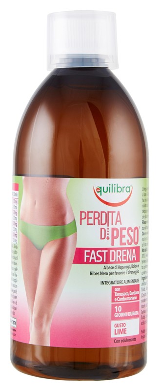 Equilibra Perdita Di Peso Fast Drena Gusto Lime 500 Ml