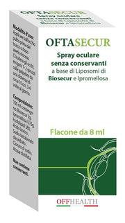 Offhealth Oftasecur Spray Oculare protettivo e lenitivo 8 Ml