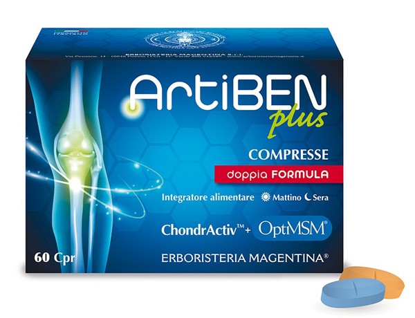 Erboristeria Magentina Artiben Plus 60 Compresse