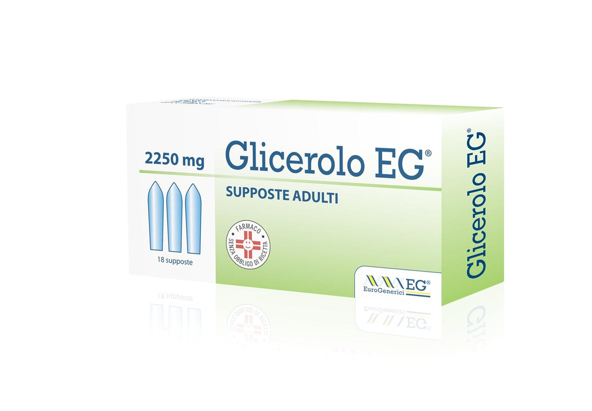 Glicerolo Eg*adulti 18 Supposte 2250mg