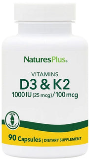 Natur Plus Vitamins D3 e K2 1000 UI Integratore 90 capsule