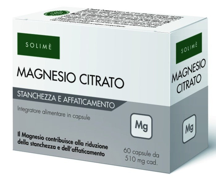 Solimè Magnesio Citrato Bifasico Integratore 60 capsule