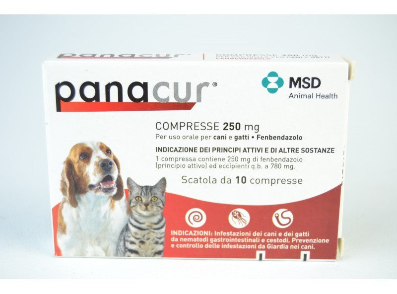 MSD Animal Health Panacur 10 compresse Cani e Gatti