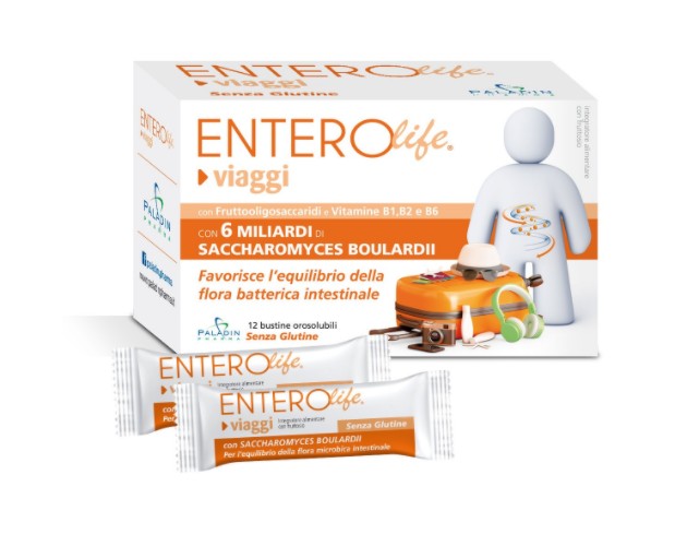 Paladin Pharma Enterol Life Viaggi 12 bustine