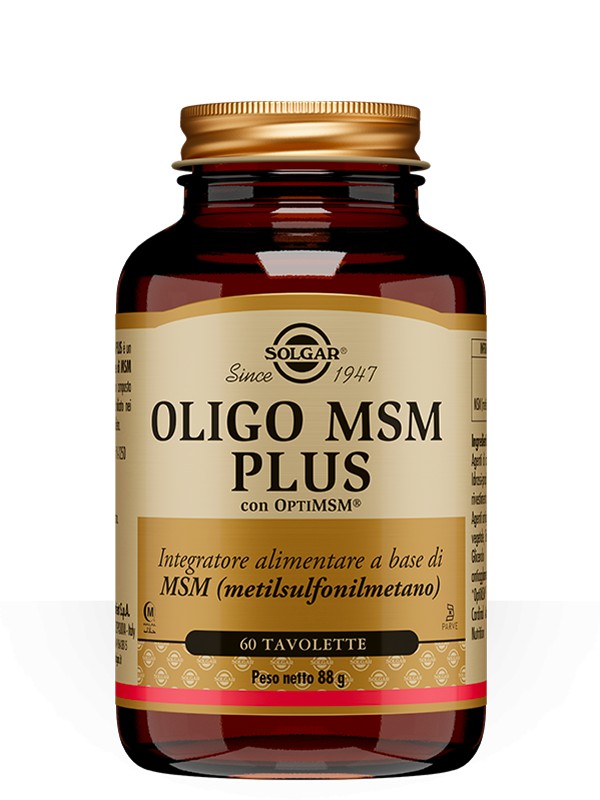 Solgar Oligo Msm Plus 60tavolette 4 Pezzi