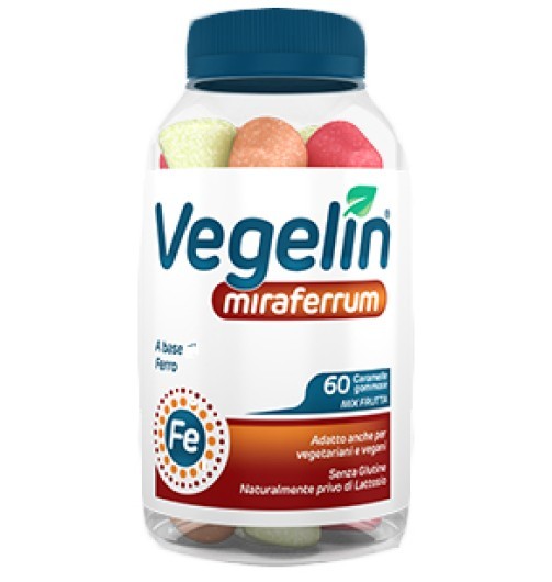 Shedir pharma Vegelin miraferrum 60 caramelle gommose