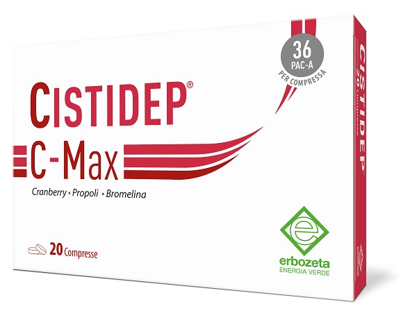 Erbozeta Cistidep c-max 20 compresse per le vie urinarie