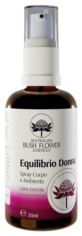 Australian Bush Flowers Equilibrio Donna Spray Corpo e Ambiente 50 ml