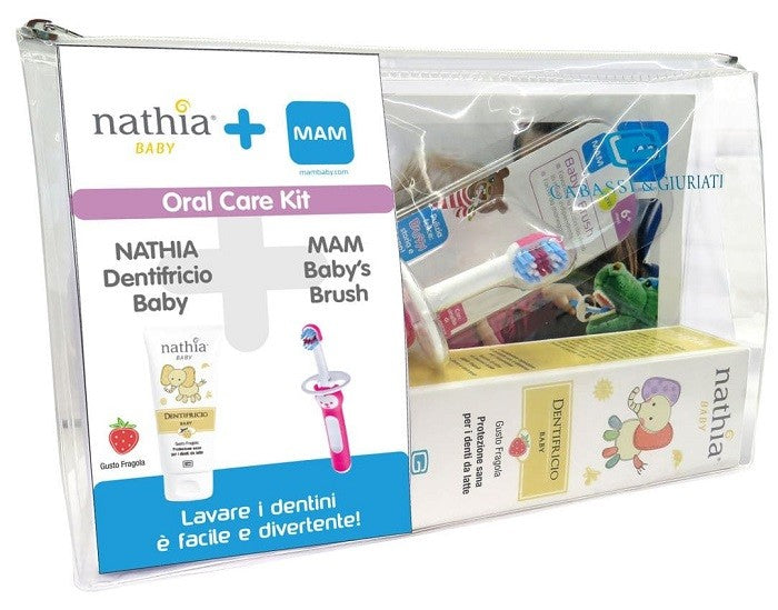 Giuriati Kit Maschio Dentifricio Baby Nathia+Mam Spazzolino