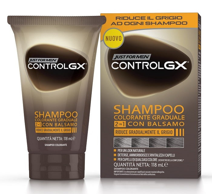 Just For Men Control Gx Shampoo Colorante Graduale 2 In 1 150 Ml