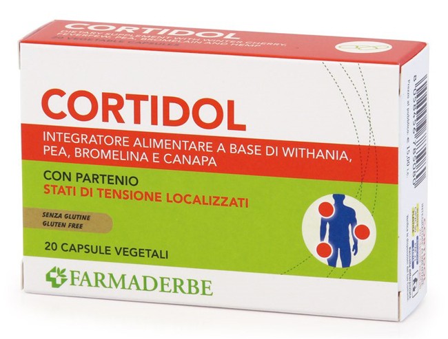 Farmaderbe Cortidol Integratore 20 Capsule