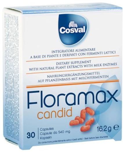 Cosval Floramax Candid Integratore 30 Capsule