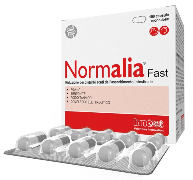 Innovet Italia Normalia Fast 100 Capsule per cani e gatti
