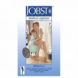 Jobst Ultrasheer Microfibra 10-15mmhg Collant Noir 4 1 paio