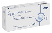Sinovial 32 siringa acido ialuronico 1,6% 3 pezzi