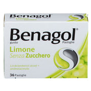 Benagol 36 pastiglie al limone farmaco per il mal di gola