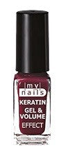 My Nail Keratin Gel & Volume Effect 105 Amaranth Red 5 ml