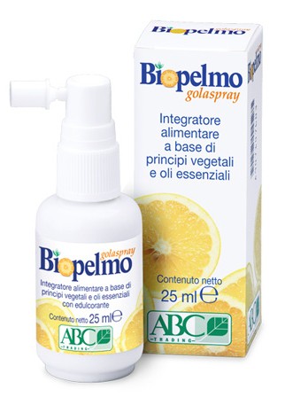 A. B. C. Trading Biopelmo Golaspray Ace per il mal di gola 25 Ml