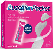 Sanofi Buscofenpocket 10 bustine con ibuprofene 400mg