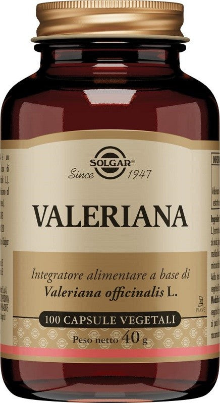 Solgar Valeriana 100 Capsule Vegetali 6 Pezzi
