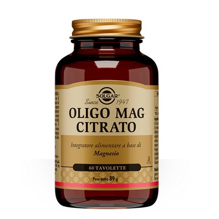 Oligo Mag Citrato 60 Tavolette 6 Pezzi
