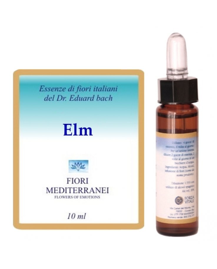 Forza Vitale Elm Fiori Mediterranei Gocce 10 ml