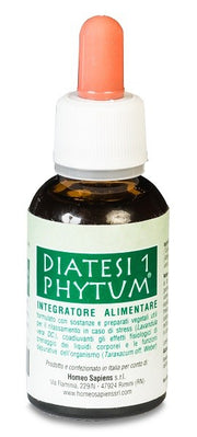 Homeo Sapiens Diatesi 1 Phytum Gocce 30 ml