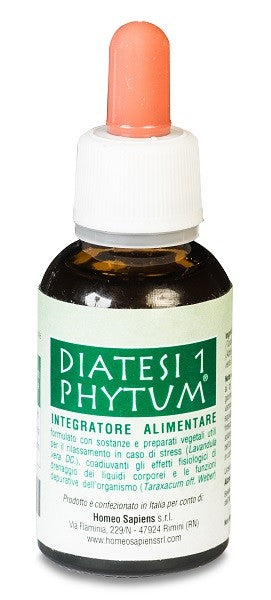 Homeo Sapiens Diatesi 1 Phytum Gocce 30 ml