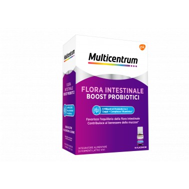Multicentrum duobiotico fermenti lattici integratore 16 flaconcini