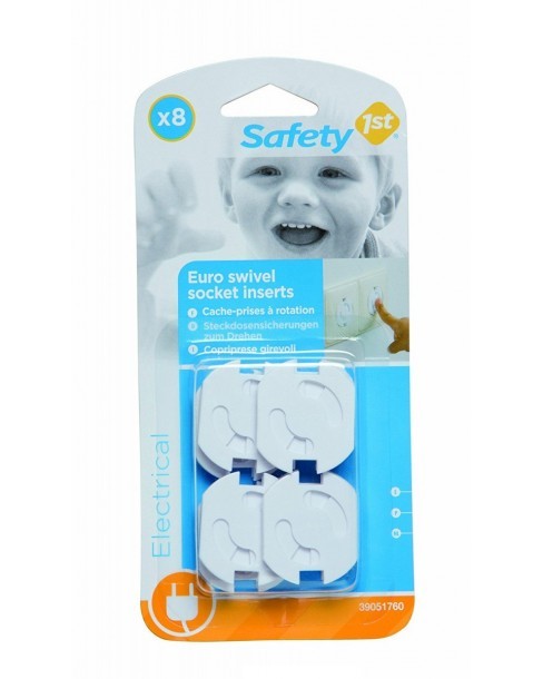 Safety 1st copriprese girevoli 8 pezzi