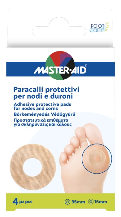 Master-aid paracalli protettivi nodi e duroni 4 pezzi