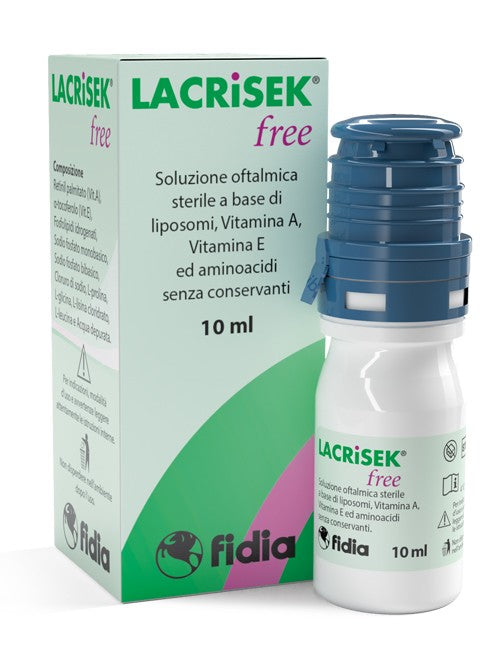 Fidia Farmaceutici Lacrisek Free Soluzione Oftalmica 10 Ml