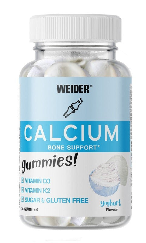 Weider calcium 36 gummies integratore di calcio