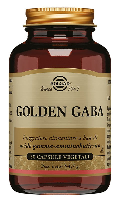 Solgar Golden gaba integratore 50 capsule vegetali