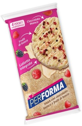 Nutrition & Sante' Italia Performa Gallette Frutti Di Bosco 132 G