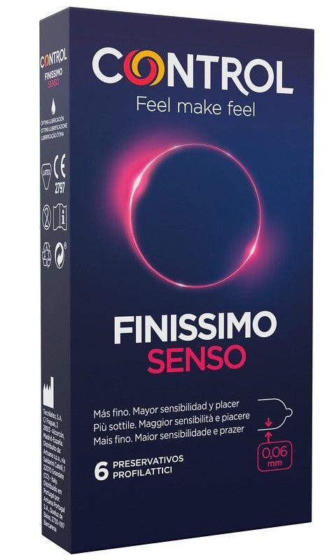 Control finissimo senso profilattici 6 pezzi