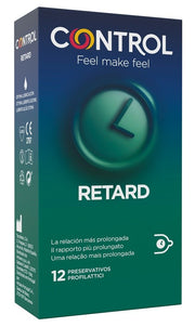 Control non stop retard preservativi 12 pezzi