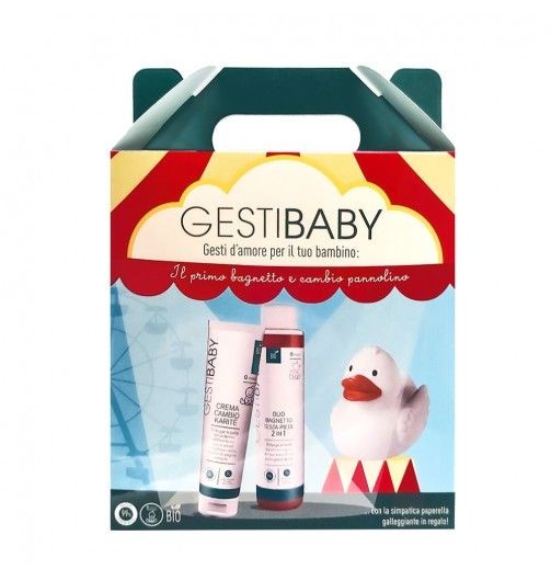 Gesti Baby Cofanetto Primo Bagnetto e Cambio Pannolino