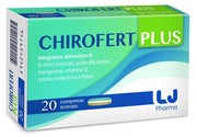 6 pezzi Lj Pharma Chirofert plus integratore 20 compresse