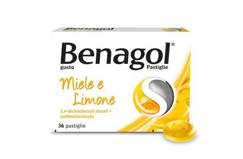 Benagol*36 Pastiglie Miele Limone