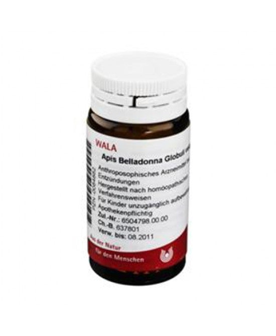 Wala Apis Belladonna Mercurio Globuli 20g