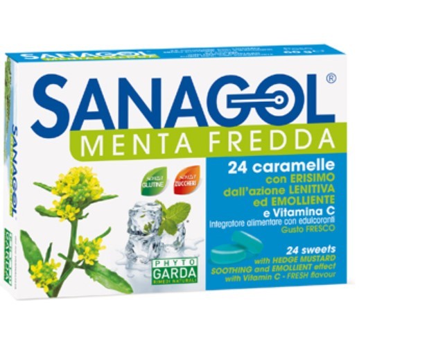 Sanagol Menta Fredda 24 Caramelle