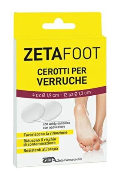 Zfoot cerotti per verruche assortiti 16 pezzi