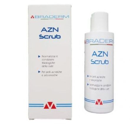 Braderm Azn Scrub pelle acneica e sborroica 150ml