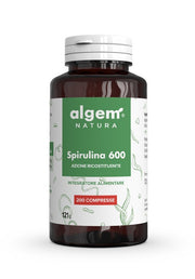 Algem Spirulina integratore 200 Compresse