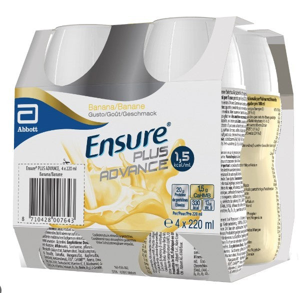 Ensure Plus Advance Banana 4x220ml