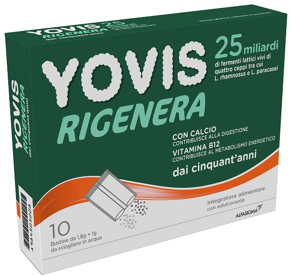 Yovis rigenera 50+ integratore 10 bustine